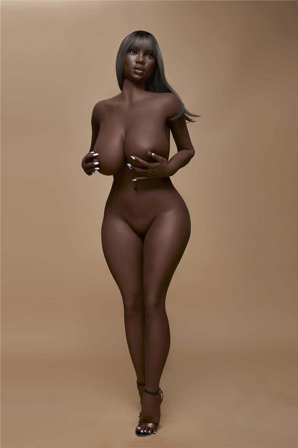 135cm/53in & 140cm/55in & 148cm/58in & 157cm/62in TPE Realistic Sex Doll With White Lingerie & Shorts
