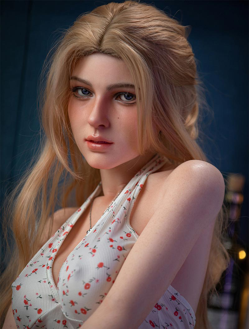 140cm/55in & 148cm/58in & 157cm/62in & 163cm/64in & 168cm/66in TPE Realistic Sex Doll With White Floral Print Dress
