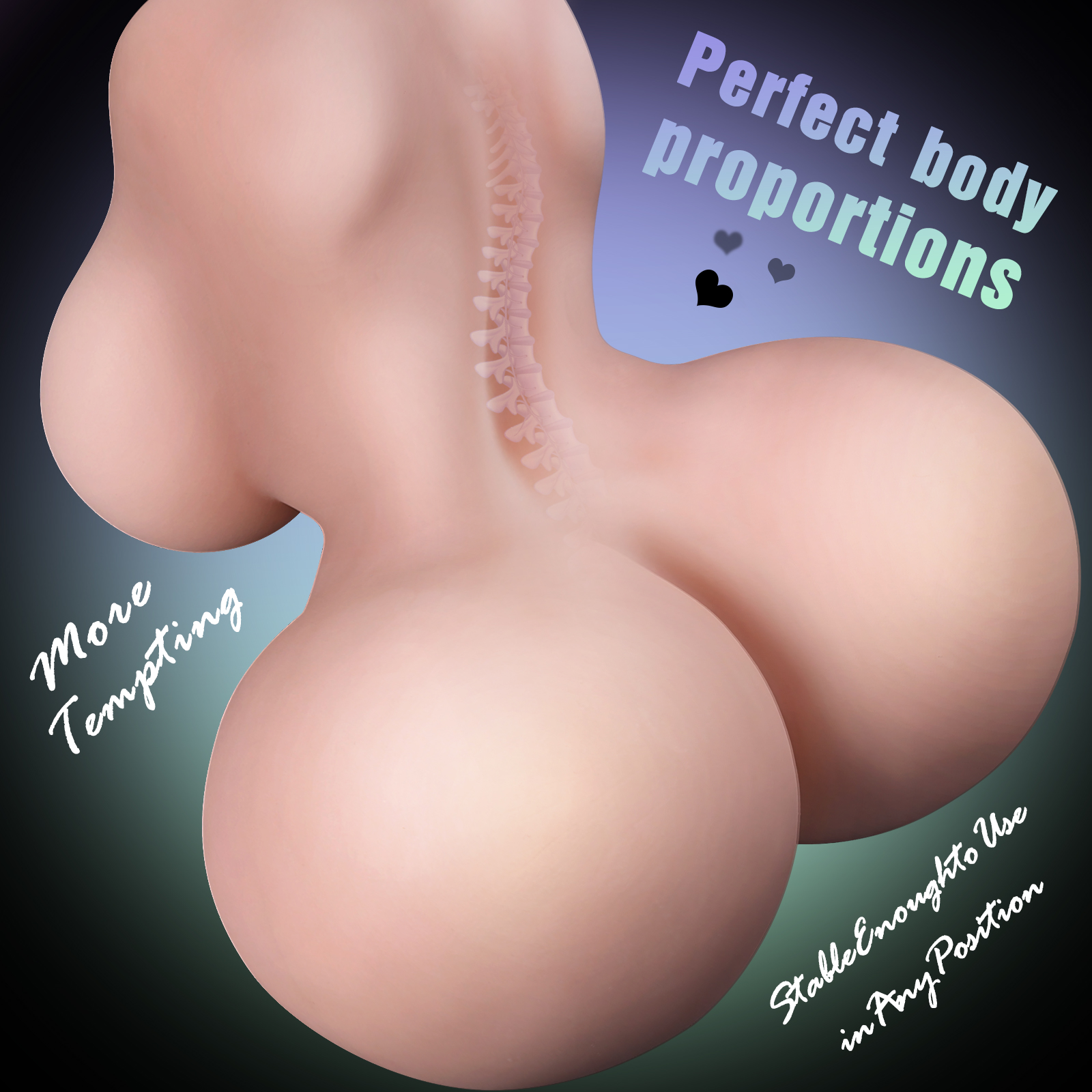 37cm TPE Realistic Torso Model